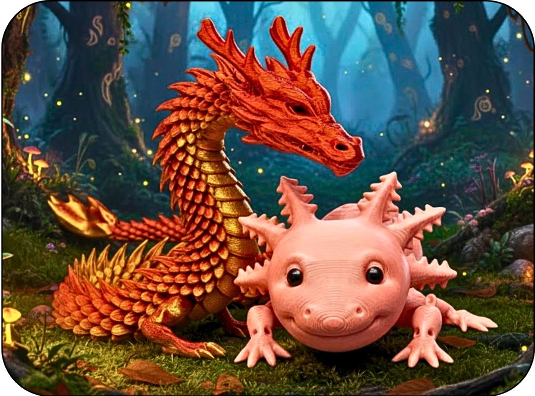 Hýbací 3D zvířátka